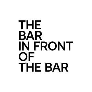 THE BAR IN FRONT OF THE BAR